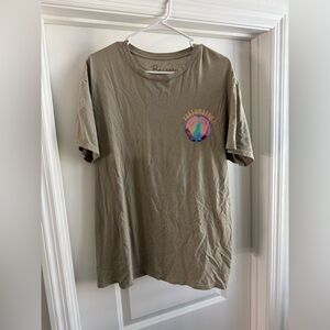 Light Army Green Graphic Yellowstone T-Shirt